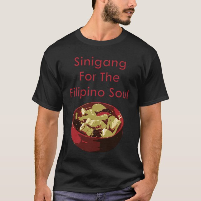 Camiseta Sinigang para el alma filipina (Anverso)