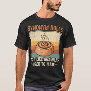 Camiseta Sinónimo Inteligente Cita Gramática Juego de Palab