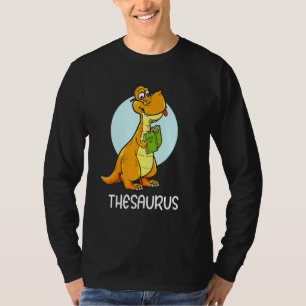 Camiseta Sinónimos de Dinosaurios de Tesauro Cute Antonyms 