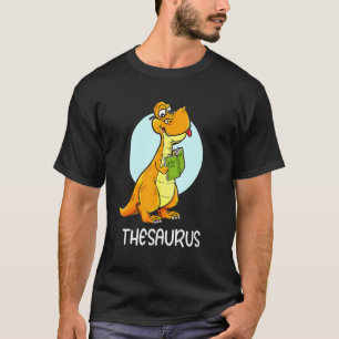 Camiseta Sinónimos de Dinosaurios de Tesauro Cute Antonyms