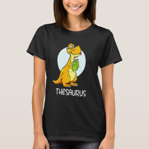 Camiseta Sinónimos de dinosaurios Tesauros Antonyms Teacher