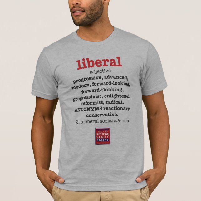 Camiseta sinónimos liberales (Anverso)