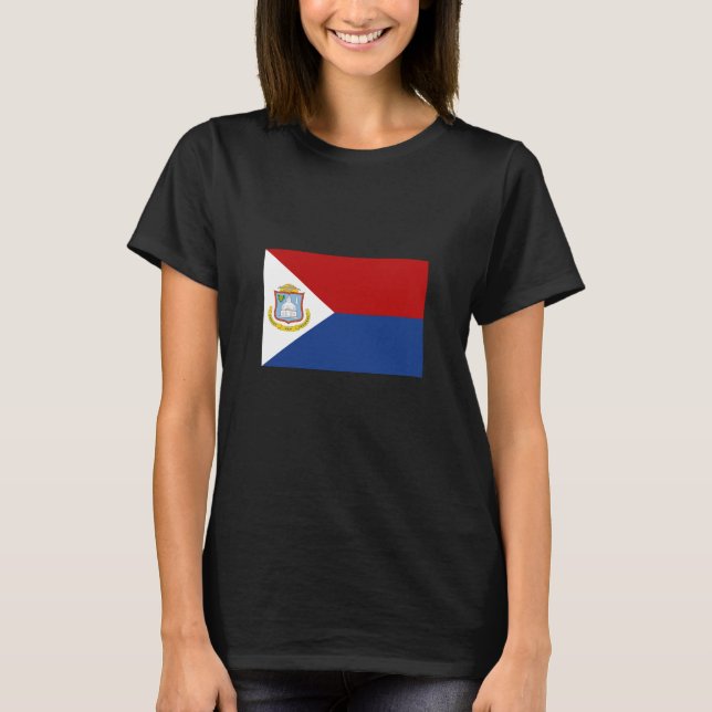 Camiseta Sint Maarten Flag (Anverso)