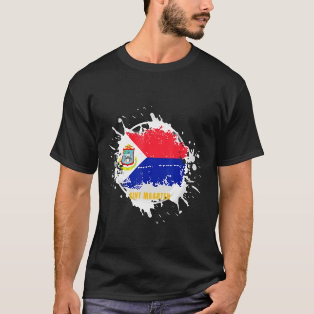 Camiseta Sint Maarten Splash (Anverso)