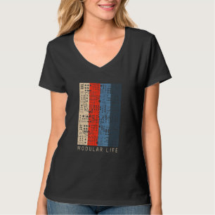 Camiseta Sintajes de instrumentos musicales electrónicos de