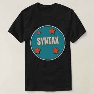 Camiseta Sintaxis