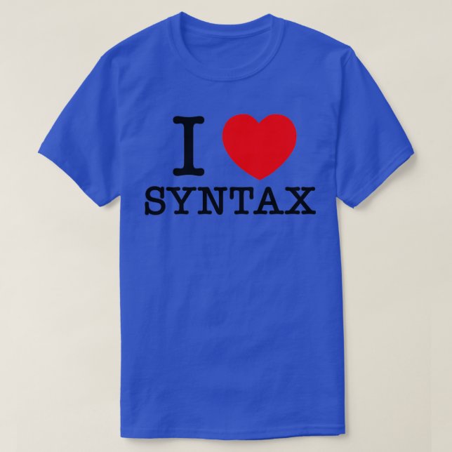 Camiseta Sintaxis cardíaca (Diseño del anverso)