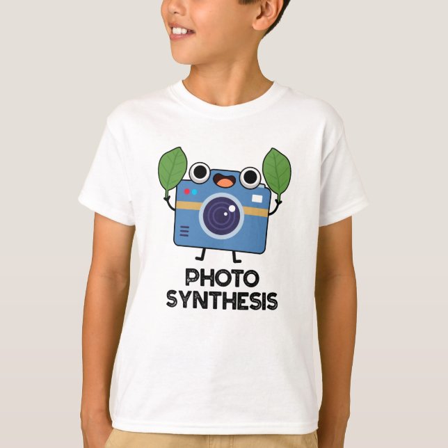 Camiseta Síntesis fotográfica divertida cámara Pun (Anverso)