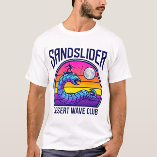 Camiseta Sintética del Club de Surf de Gusano del