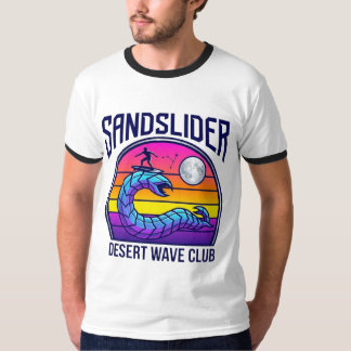 Camiseta Sintética del Club de Surf de Gusano del