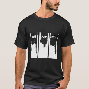 Camiseta Sintetismo de teclado pianista pianovella