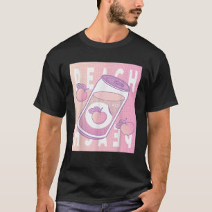 Camiseta Sintetismo estético japonés de vaporwave retro pea