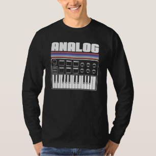 Camiseta Sintetizador de ácidos analógicos sintetizador Gua