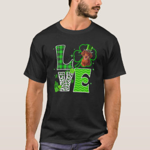 Camiseta Sintetizador Irlandés Shamrock Lucky Clover