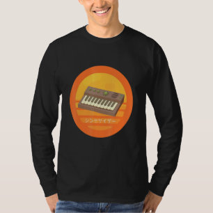 Camiseta Sintetizador Japonés Analógico Vintage Retro Festi