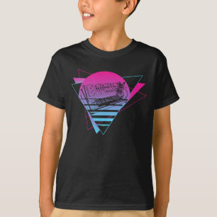Camiseta Sintetizador modular Análogo de onda de vaporizac
