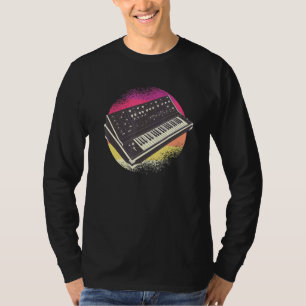 Camiseta Sintetizador Retro Techno