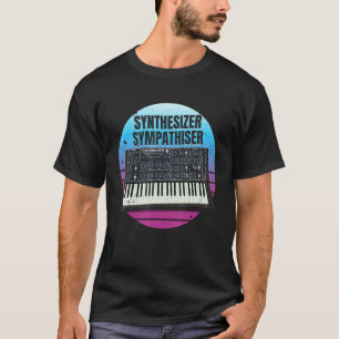 Camiseta Sintetizador Simpatizador Sintetizador Sintonizado
