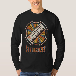 Camiseta Sintetizador Vintage Clásico Música Retro Amor