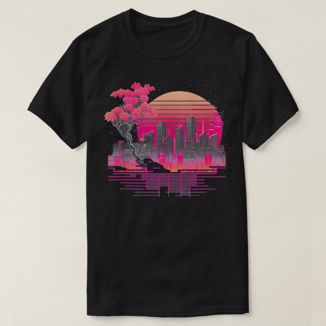 Camiseta Sinthwave 80 (Diseño del anverso)