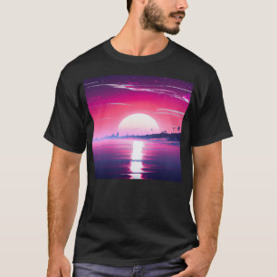 Camiseta Sinthwave Sunset