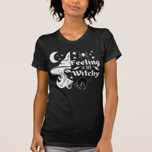 Camiseta Sintiendo bruja divertida bruja de Halloween