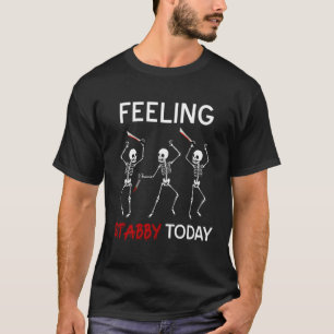Camiseta Sintiéndose Impresionado Hoy Skeleton Halloween