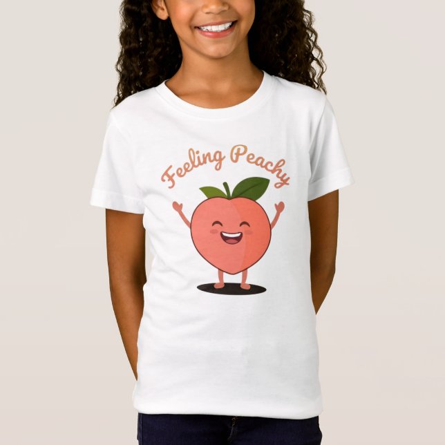 Camiseta Sintiéndose melocotón (Anverso)