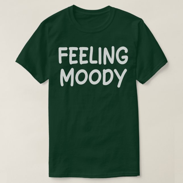 Camiseta sintiéndose morboso (Diseño del anverso)