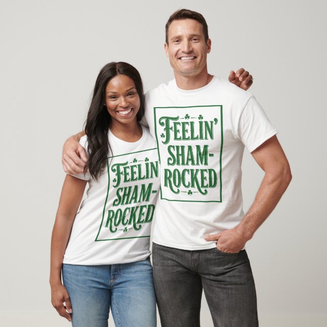Camiseta Sintiéndose Sham‑Rocked (Unisexo)