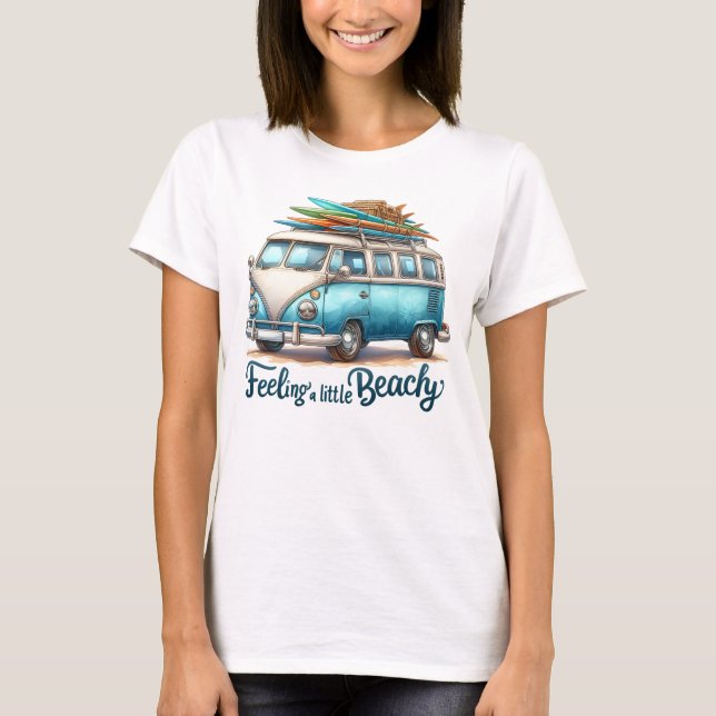 Camiseta Sintiéndose un poco beacy (Anverso)