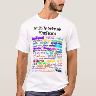 Camiseta Síntomas de la esclerosis múltiple