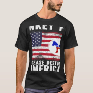 Camiseta Síntomas del frente y la parte posterior de Donkey