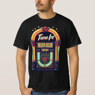 Camiseta ¡Sintonice! Retro Jukebox