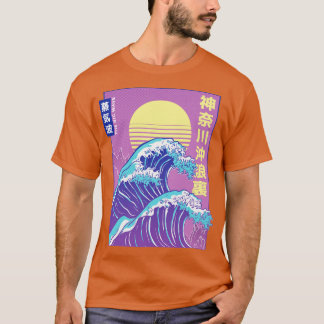 Camiseta Sintonismo de gran ola de onda japonesa