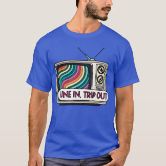 Camiseta Sintoniza la salida Inrip PsychedelicV retro chica