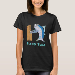 Camiseta Sintonizador de piano (atún)