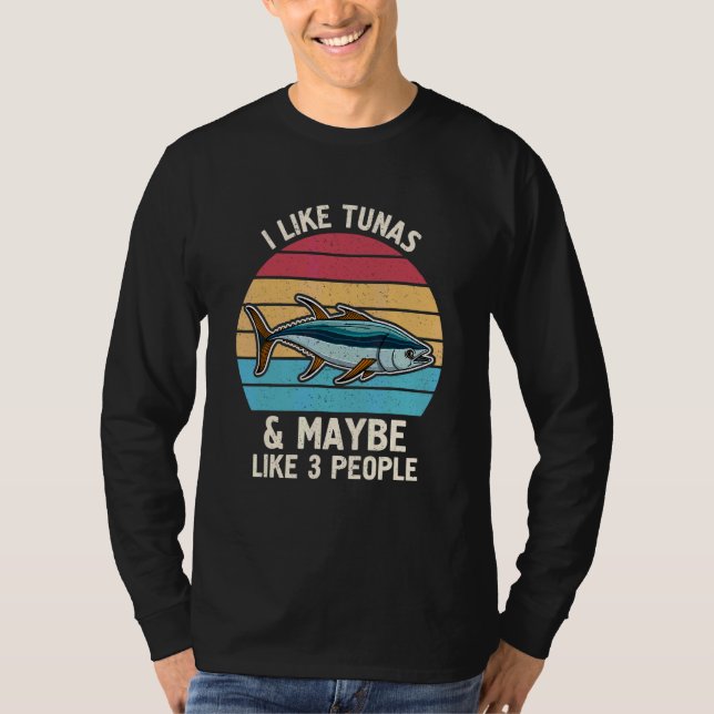 Camiseta Sintonizadores de Thunnus Pescadores de Peces Pesc (Anverso)