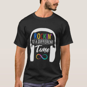 Camiseta Sintonizar símbolo de autismo Rockin Infinity A A 