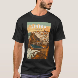 Camiseta Sintra Portugal Ilustracion Viajes de arte