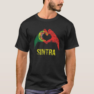 Camiseta Sintra Portugal: la bandera de Portugal vintage