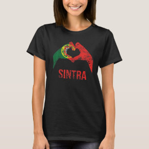 Camiseta Sintra Portugal: la bandera de Portugal vintage