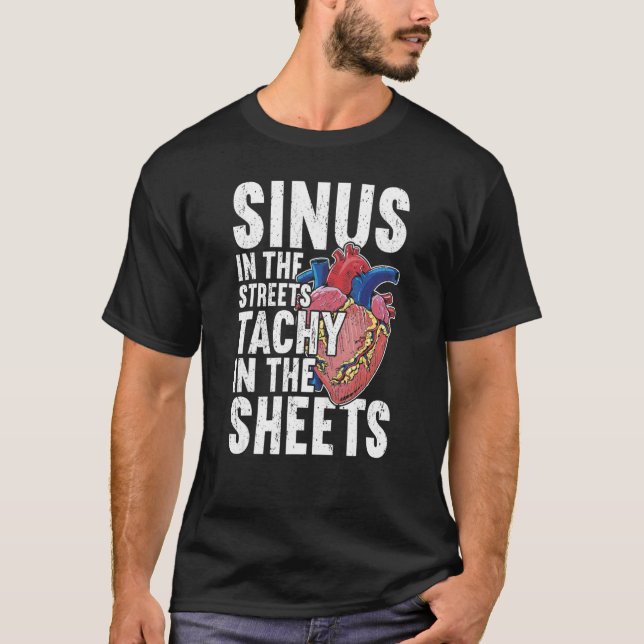 Camiseta Sinus en las calles Cardiología (Anverso)