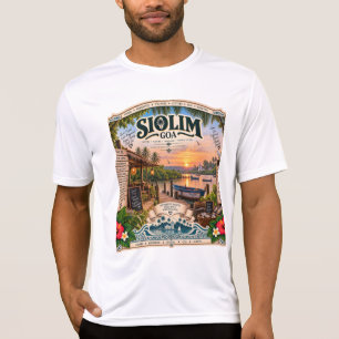 Camiseta Siolim — Encanto ribereño del norte de Goa 🌿