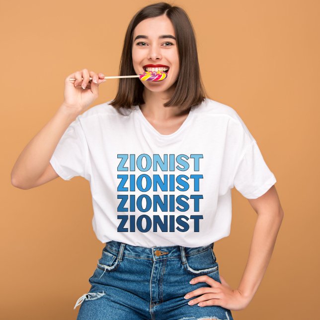 Camiseta Sionista, pro Israel, orgullo judío, apoyo a Israe (Subido por el creador)