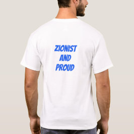 Camiseta sionista y orgullosa de Israel Zion