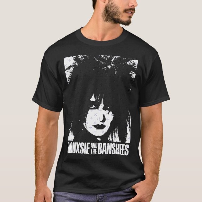 Camiseta Siousie SATB 80s post punk goth friends funny (Anverso)
