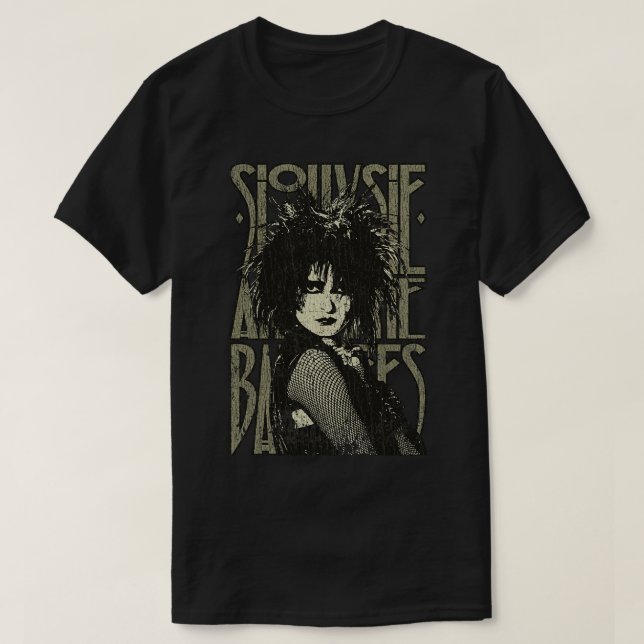 Camiseta Siouxsie The Banshees 1982 (Diseño del anverso)