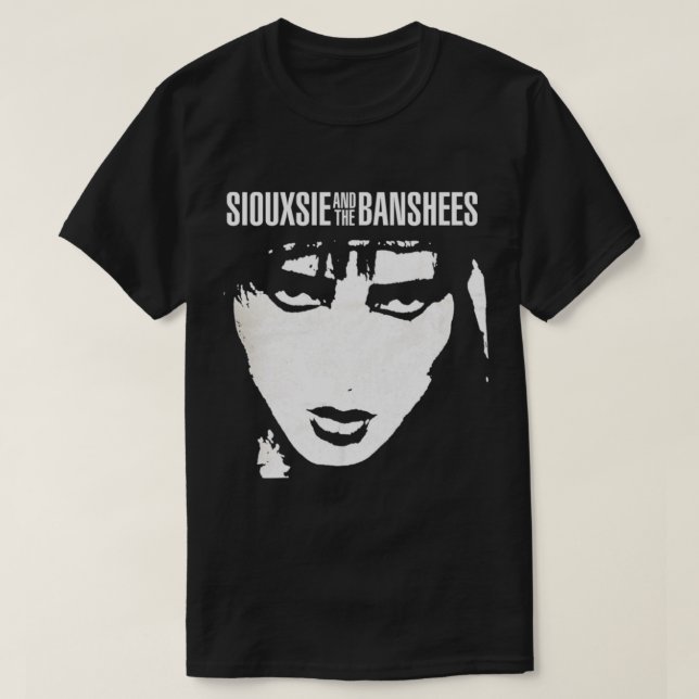 Camiseta Siouxsie y los Banshees (Diseño del anverso)