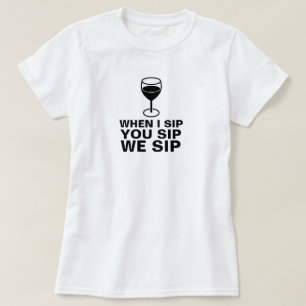 CAMISETA SIP DE VINO